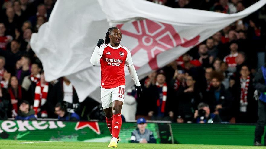 Arteta: "Eze está construyendo un mejor entendimiento con el equipo"