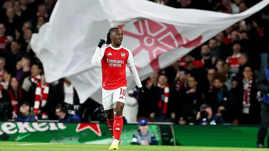 Arteta: "Eze está construyendo un mejor entendimiento con el equipo"