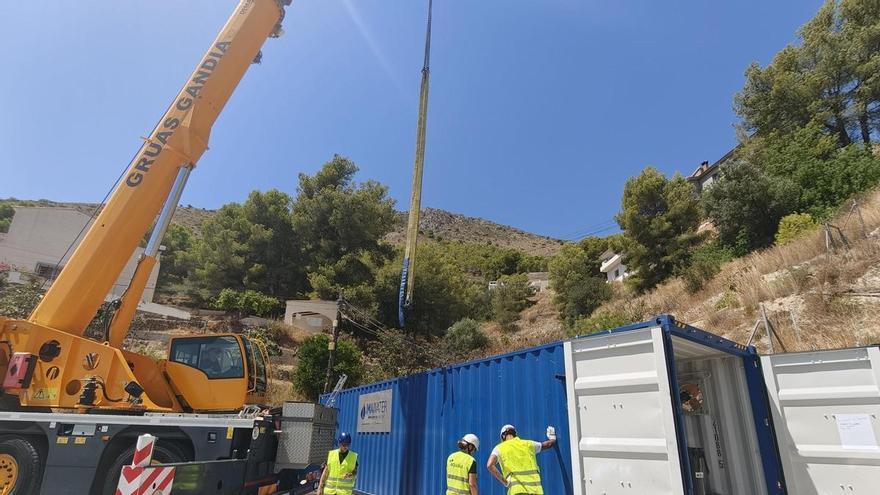 Callosa d´En Sarrià pone fecha al fin de la turbidez del agua con la llegada de la nueva potabilizadora