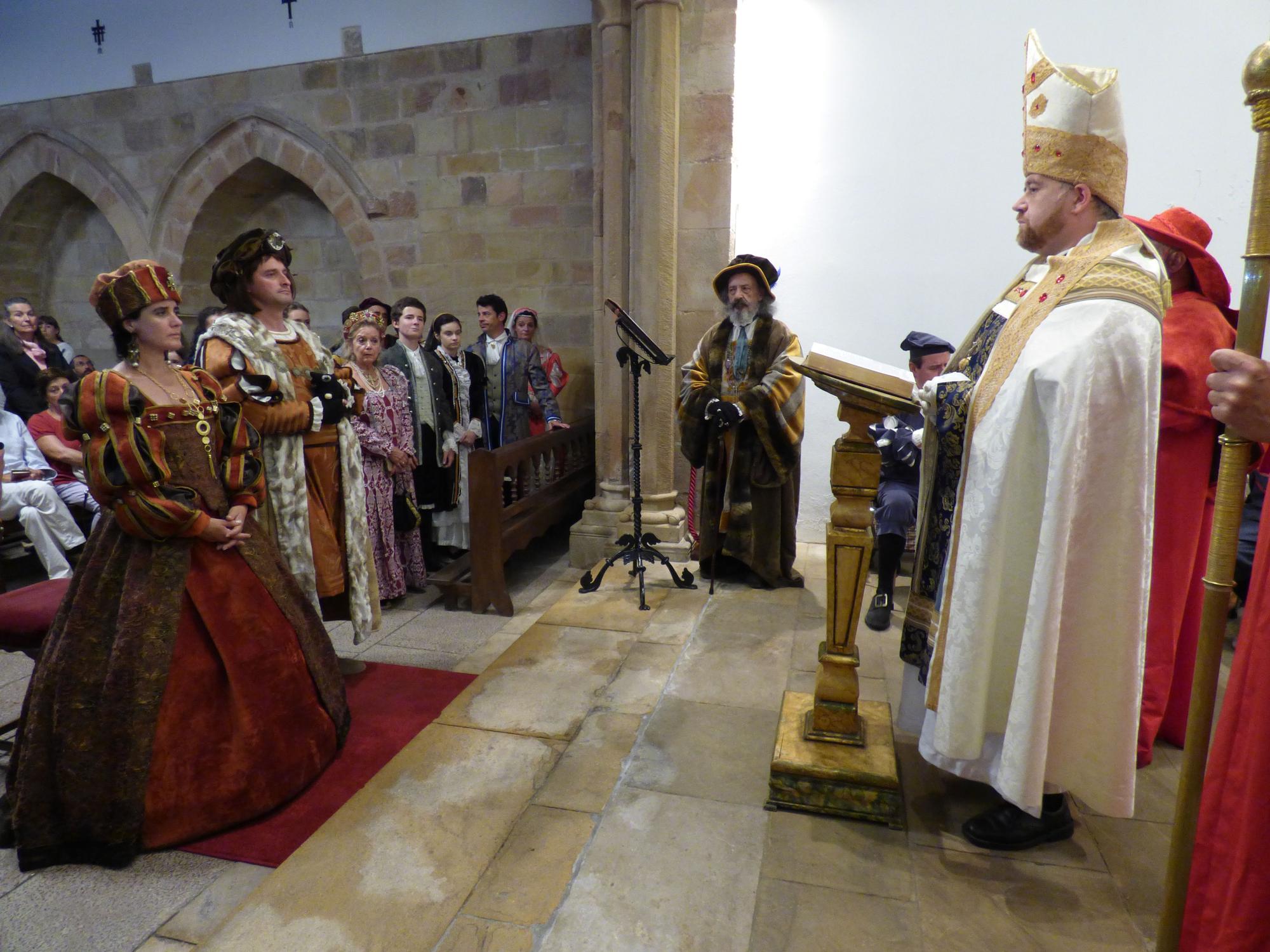 El desembarco de Carlos V en Tazones, así es la gran recreación histórica de Villaviciosa