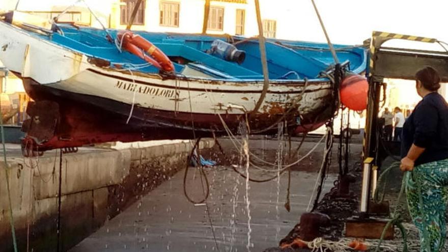 Los pescadores de San Cristóbal piden el dragado del muelle