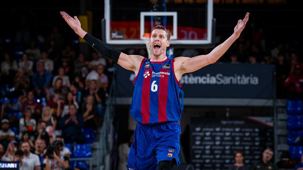 Jan Vesely se ha erigido en un jugador imprescindible en la zona azulgrana