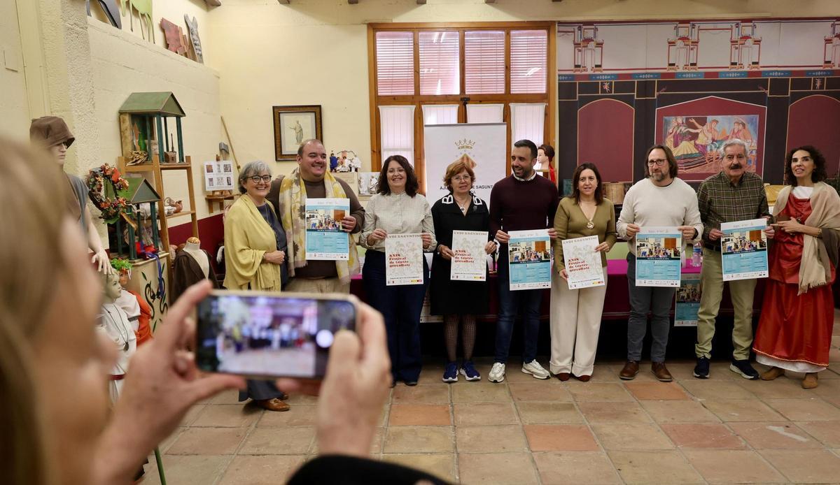 Instante de la presentación.