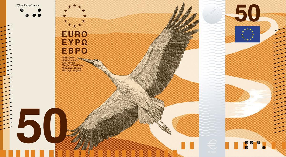 Así son los diseños finalistas para los nuevos billetes de euro
