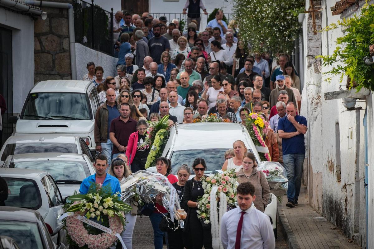 Funeral de Verónica, la última víctima de violencia de Género en Extremadura de 2025.