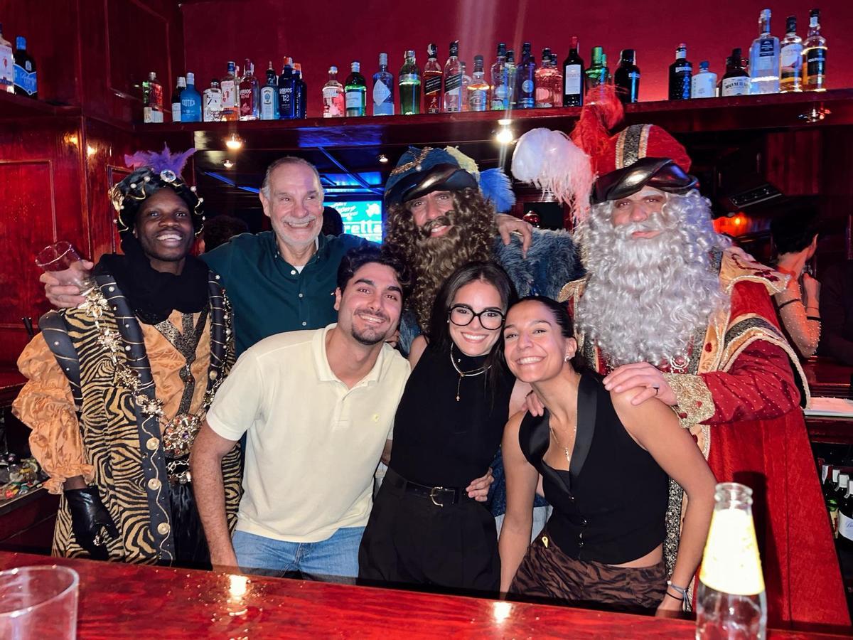 Con los Reyes Magos el pasado 5 de enero.