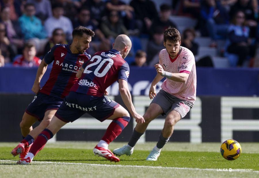 Así fue el partido entre el Sporting y el Levante