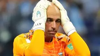 Willy Caballero, contrato de temporero ¡a sus 40 años!