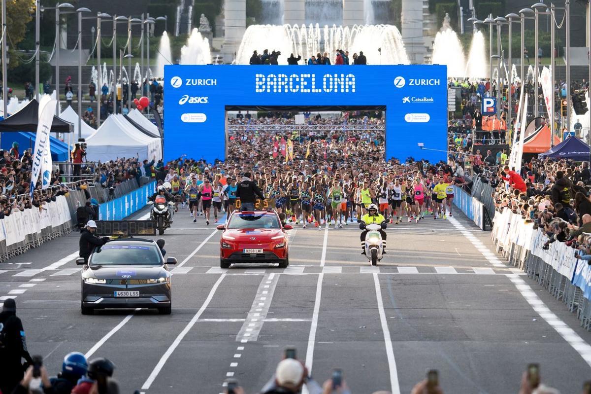 ¿Quin és el rècord de la Marató de Barcelona?