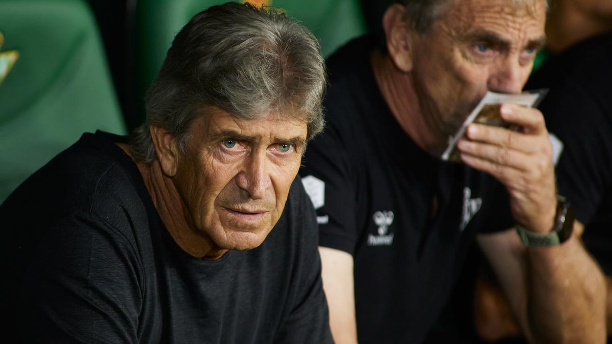 El entrenador del Betis, Manuel Pellegrini.