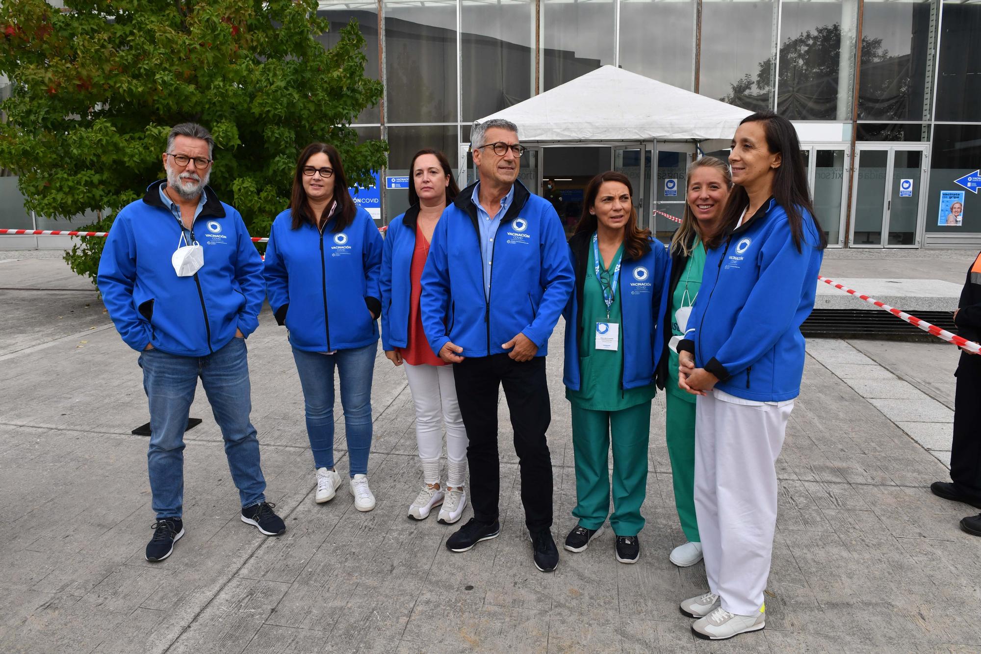 Reabre en A Coruña el centro de vacunación de Exporocoruña