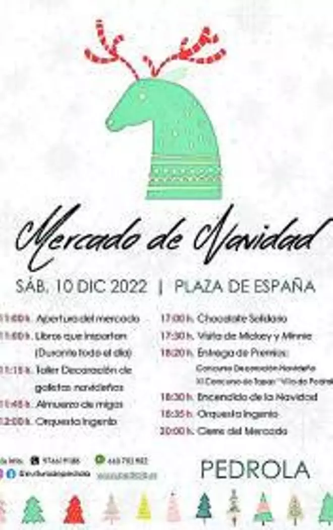 El Mercado de Navidad tomará la plaza de España el 10 de diciembre