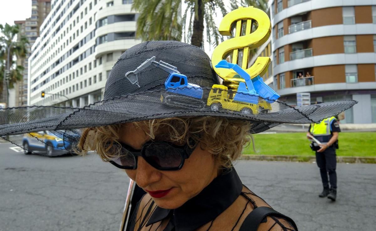 Manifiesto en rechazo a la gentrificación de Guanarteme durante el 'Funeral Jazz'