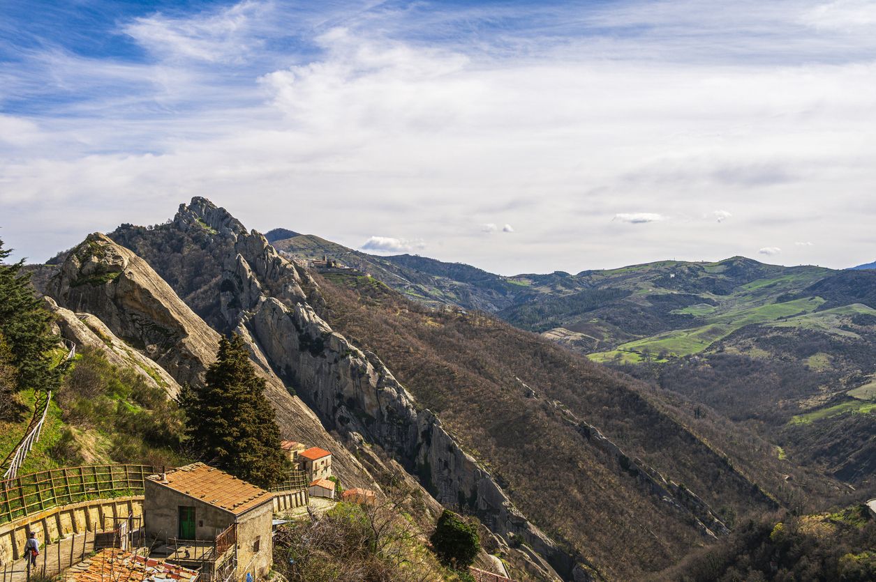 Las vistas de Castelmezzano