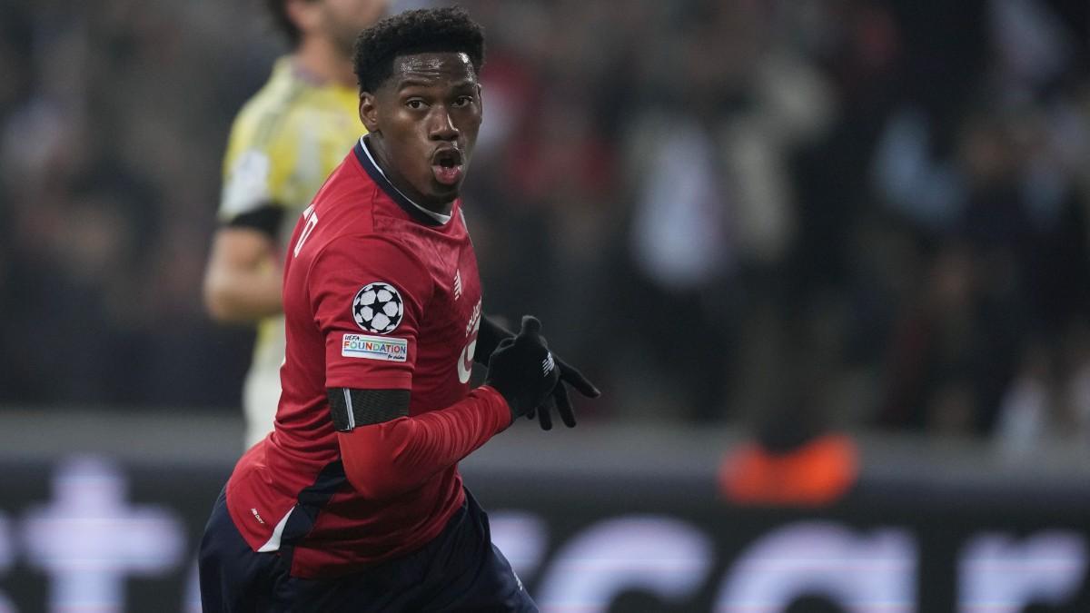 Jonathan David, delantero del Lille francés