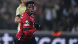 Jonathan David, delantero del Lille francés