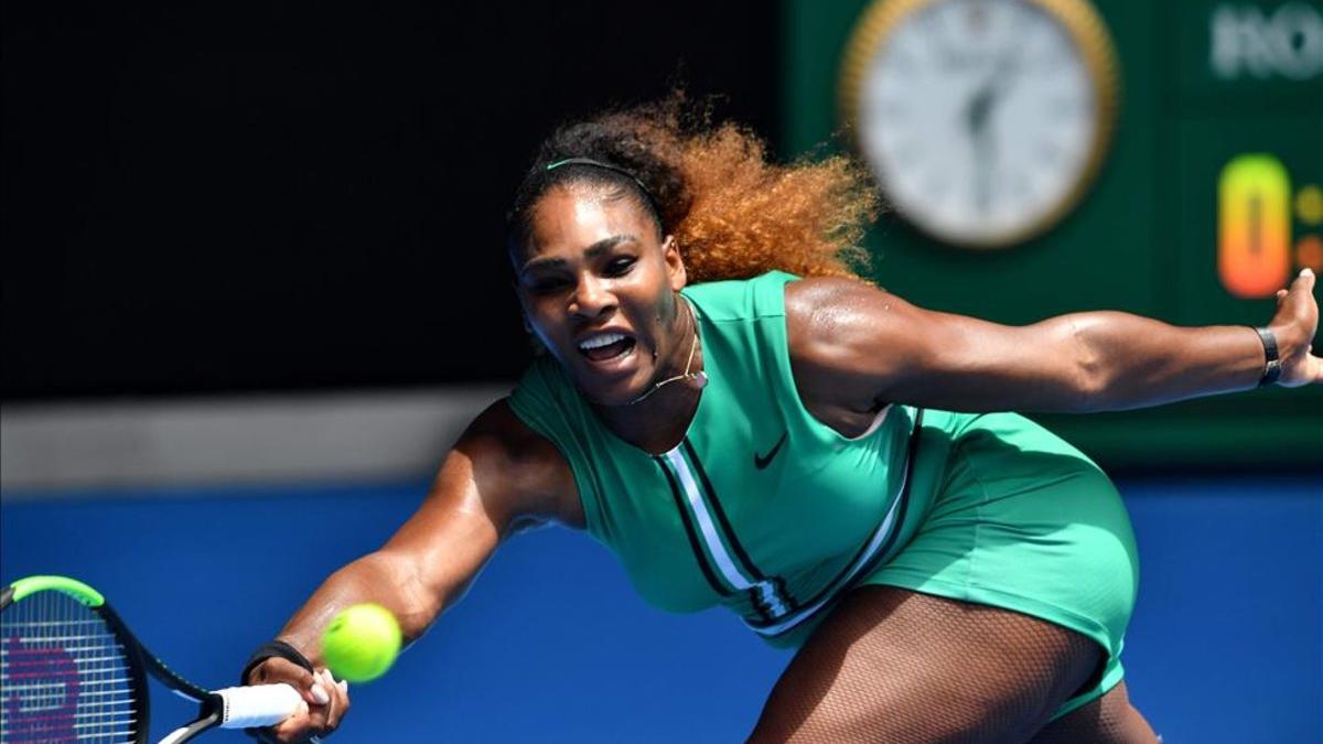 Serena Williams es una de las favoritas en el Abierto de Australia