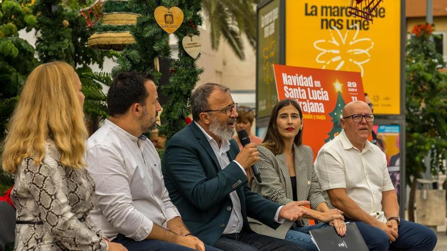 La compra de las 1.000 cestas de Navidad en Santa Lucía sigue envuelta en misterio