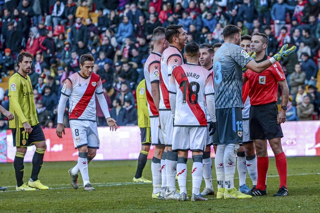 Rayo Vallecano contra Real Zaragoza