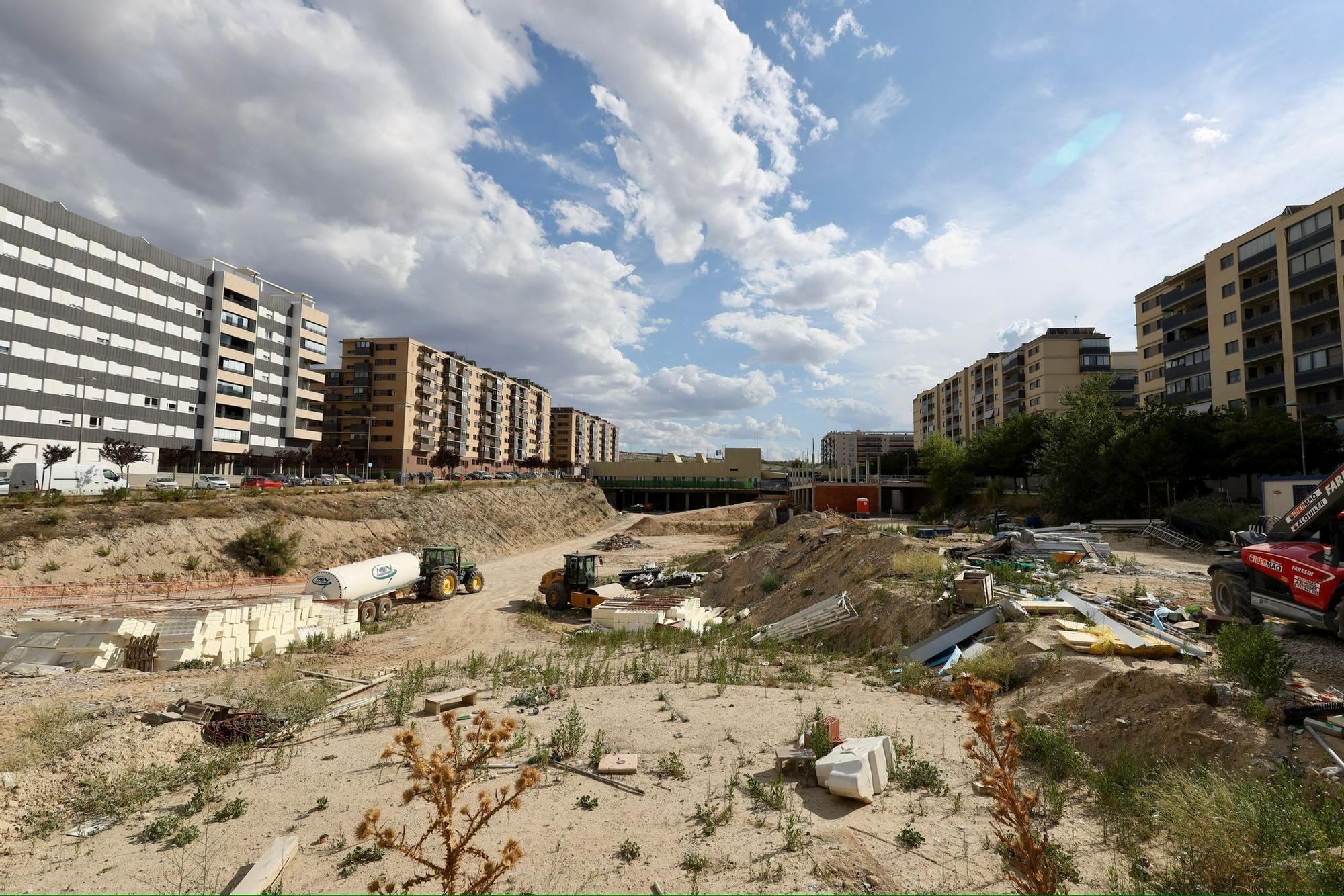 En imágenes | La DGA retoma las obras de Primaria del Ana María Navales