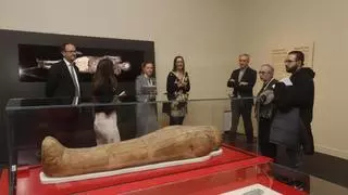 El CaixaForum Zaragoza 'devuelve a la vida' a seis momias del antiguo Egipto