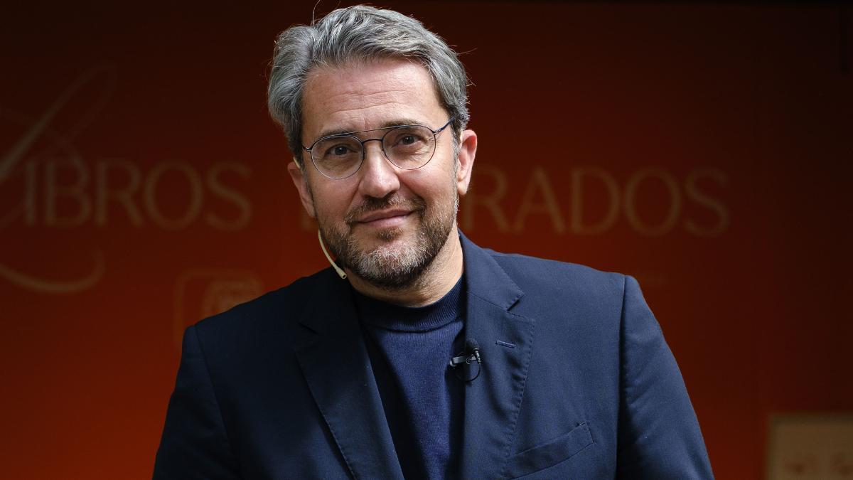 Máximo Huertas en un evento