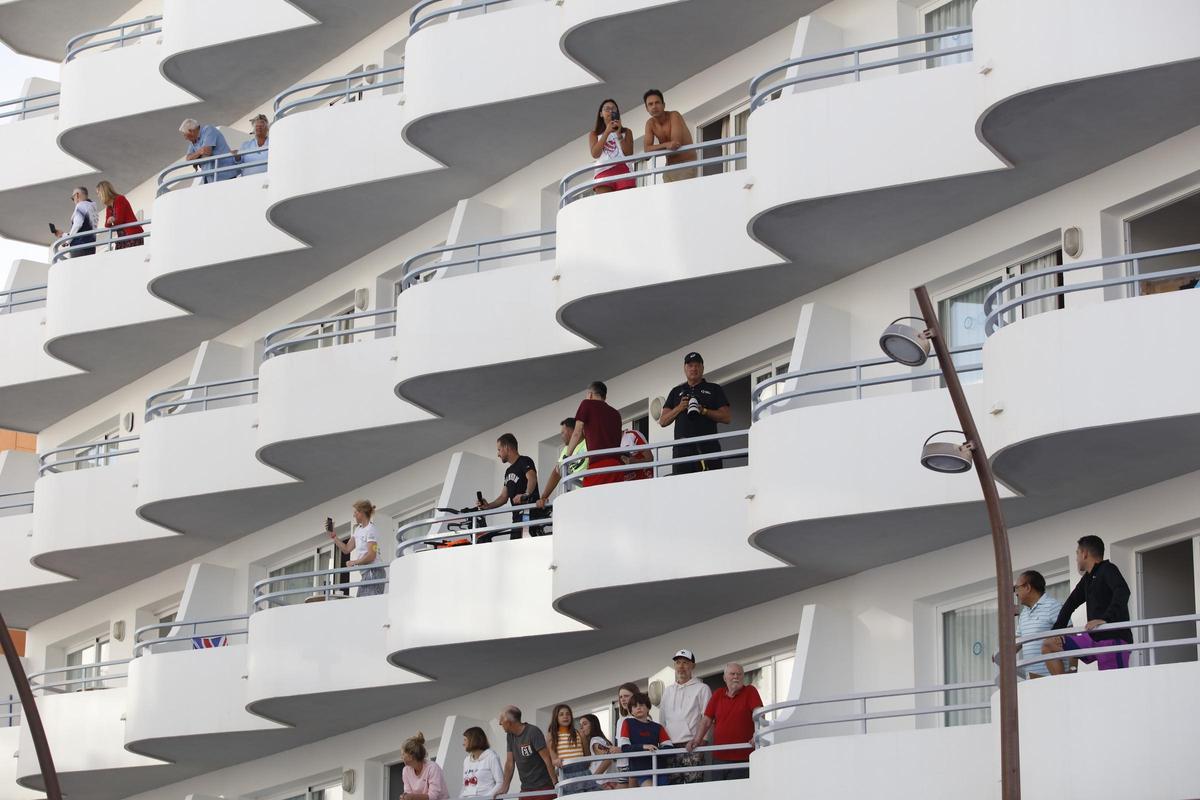 Imagende archivo de un hotel de ses Figueretes.