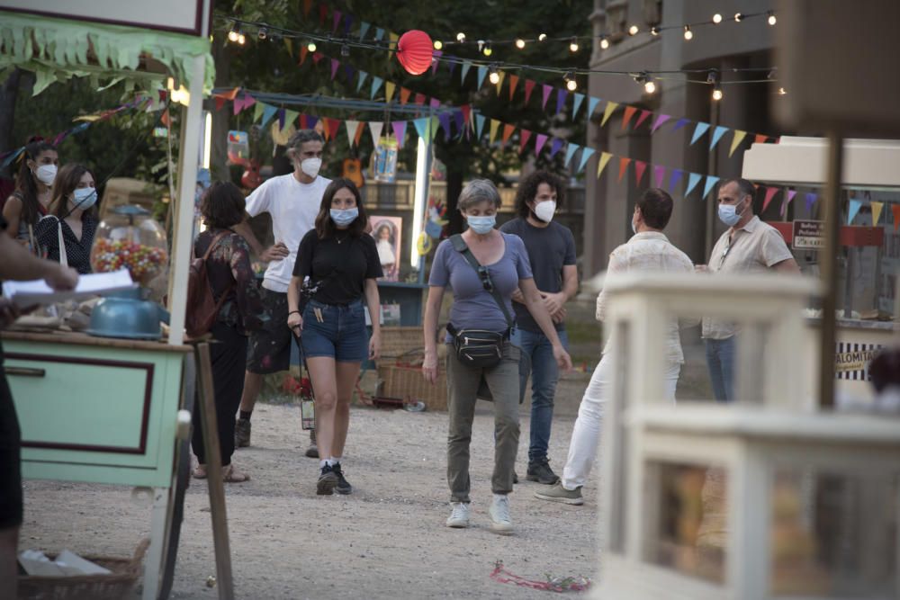 «Hache» acaba el rodatge a Manresa amb una festa major