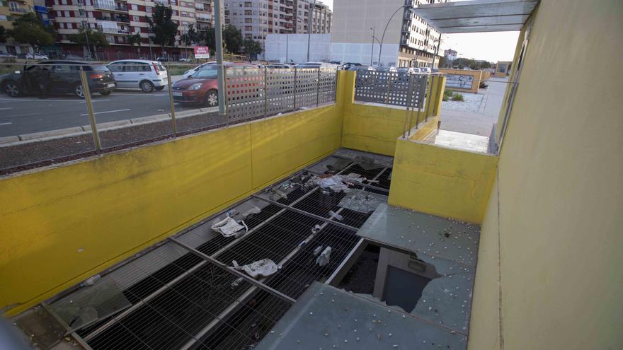 El vandalismo «estaciona» en Alzira