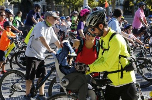 Búscate en nuestra galería del 'Día de la Bicicleta'