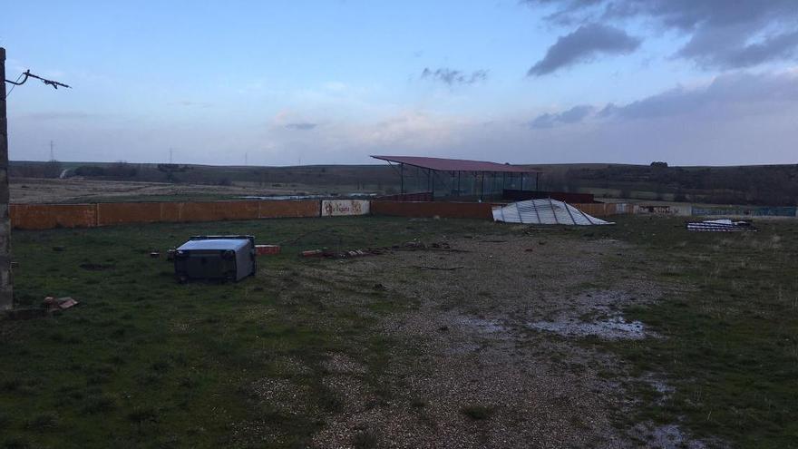 Aspecto que presenta el campo de Tiro en La Hiniesta.