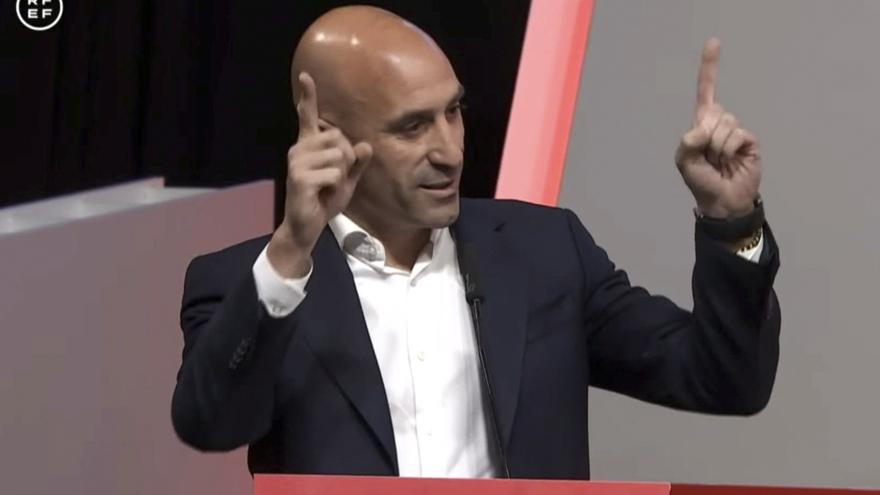 Rubiales: "¡No voy a dimitir, no voy a dimitir!"