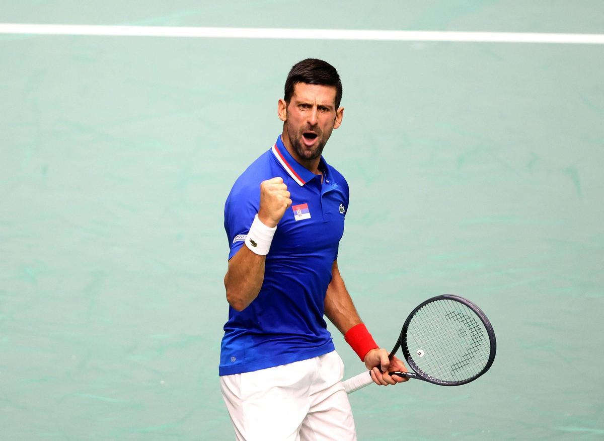 Así ha sido el paso de Djokovic por La Fonteta