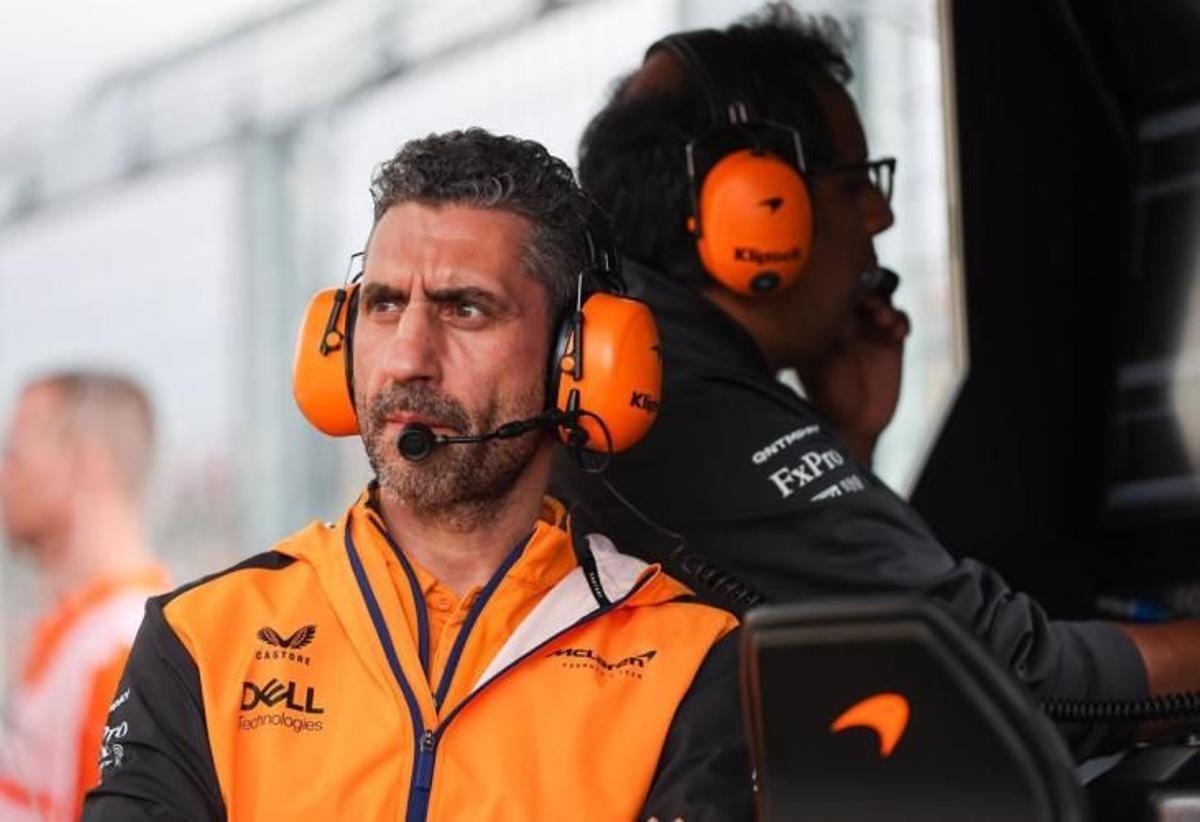 Andrea Stella, en su etapa como director de Carreras de McLaren F1.