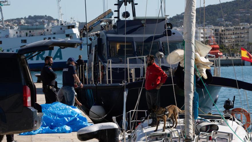 Las 5,8 toneladas de hachís intervenidas en un velero en Ibiza serán hoy incineradas