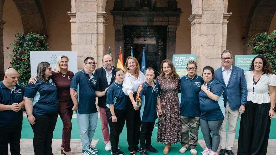 La llama del Meeting Special Olympics ya ilumina Castelló