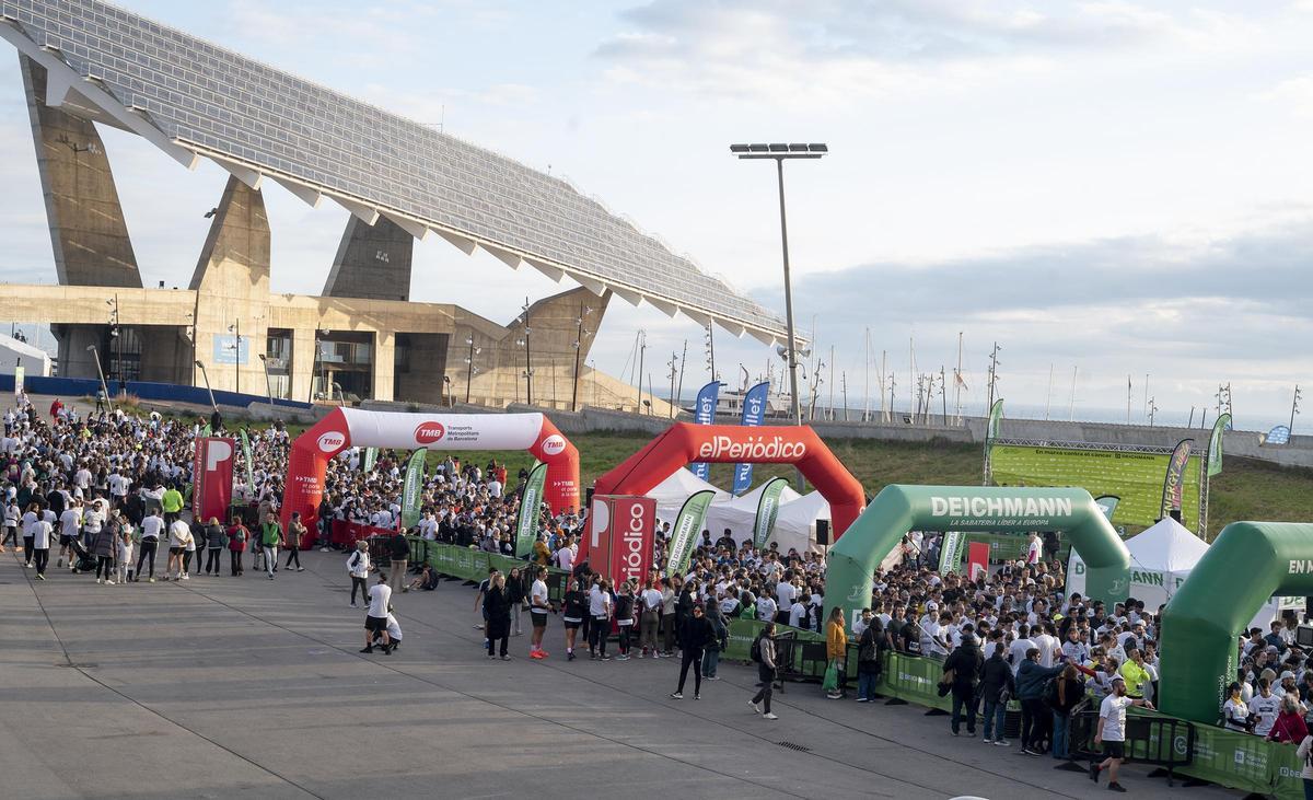 Barcelona corre contra el cáncer en el Fòrum
