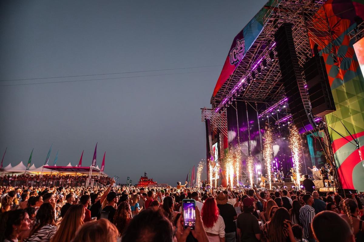 Una edición anterior del Cook Music Fest.