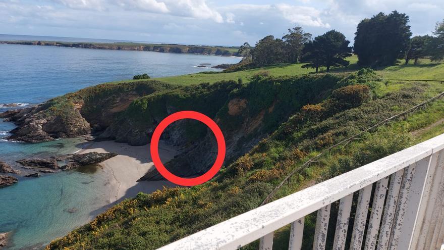 Aparca junto al puente de los Santos, sale a orinar y....el coche acaba en la ría del Eo