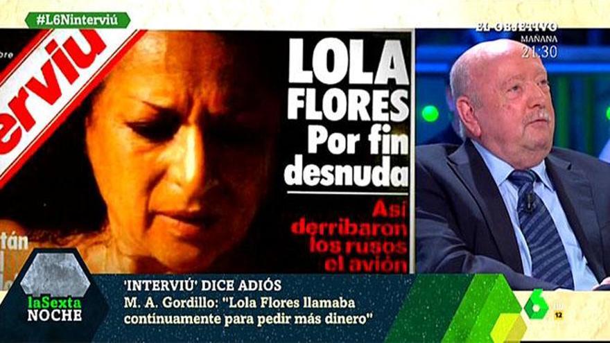 El frontis de Lola y el Rey en pelotas