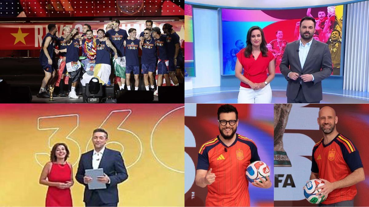 Audiencias celebración España
