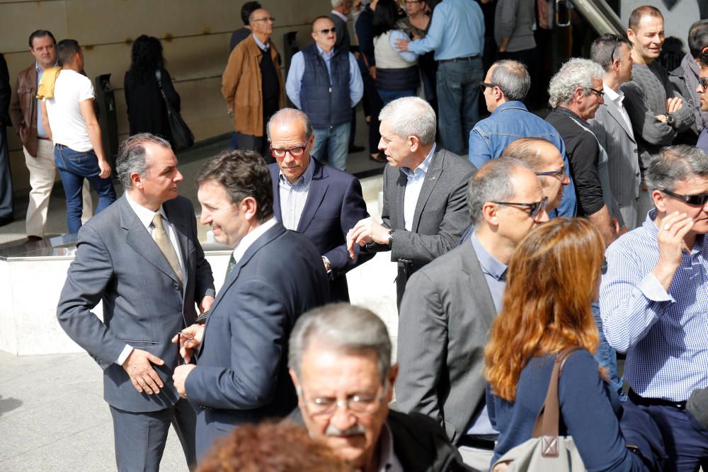 Funeral de Emilio Orta, presidente del Clúster de Automoción valenciano