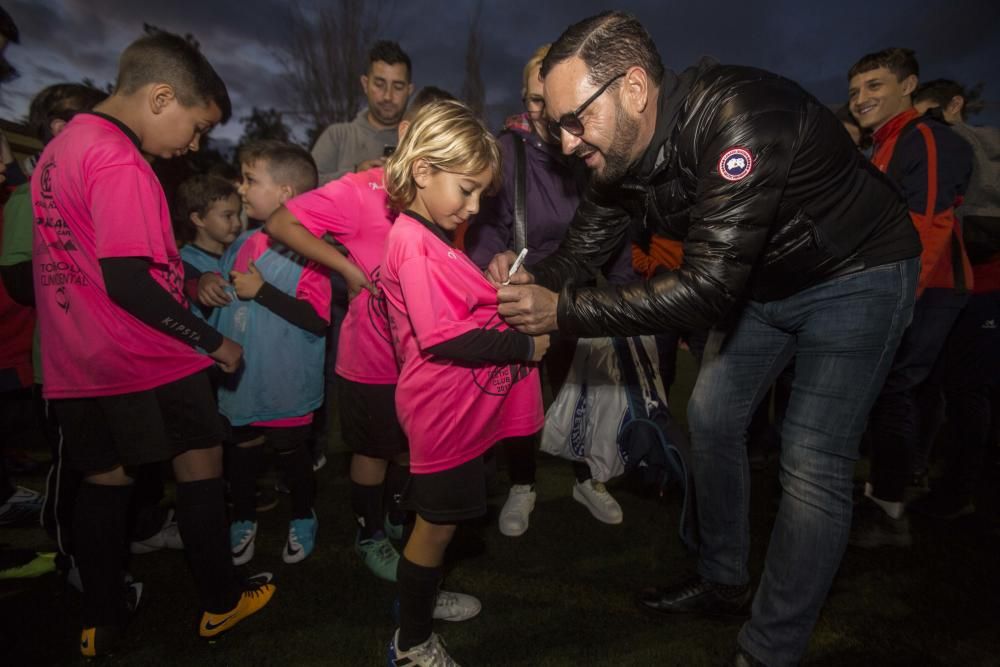 El entrenador alicantino del Getafe regresa 40 años después al campo de Tómbola en el que empezó a jugar