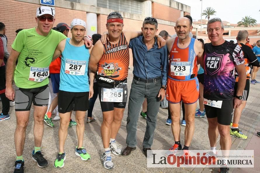 Media Maratón de Murcia: grupos y corredores