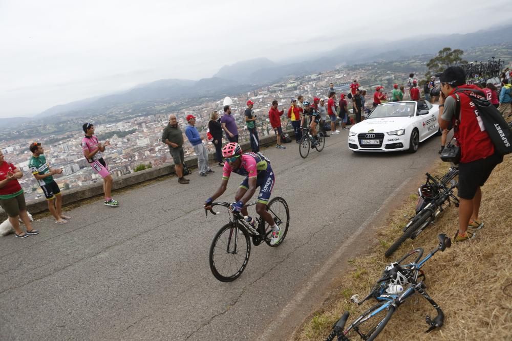 Vuelta Ciclista España, subida al Naranco