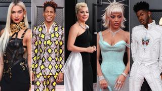 La alfombra roja de los Premios Grammy 2022: estos han sido los mejores 'looks'