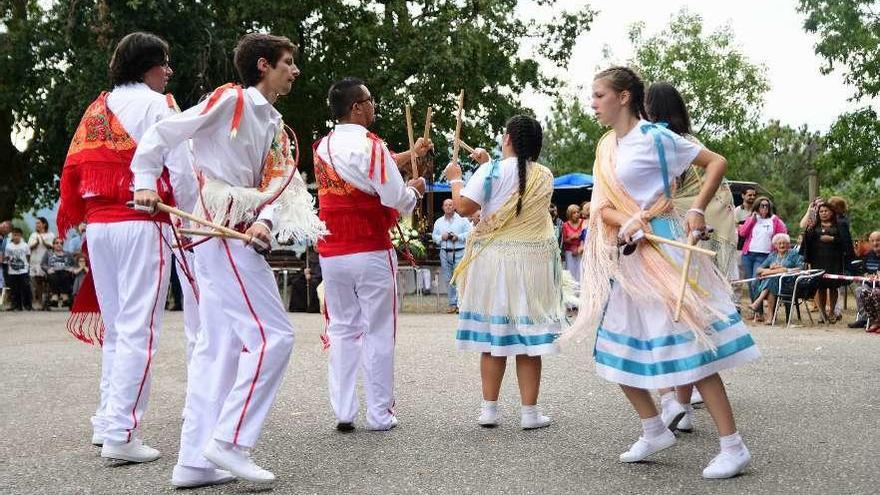 Danza Celta que se celebrou o pasado domingo. // FdV