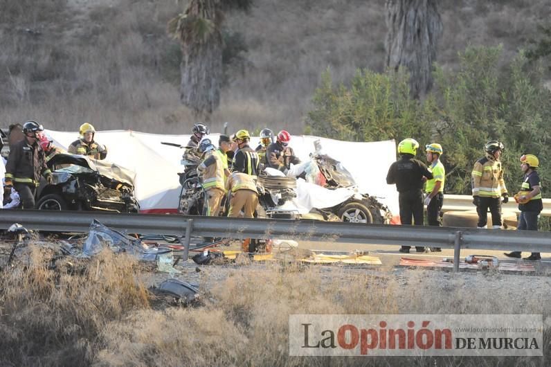 Grave accidente en Sangonera la Seca