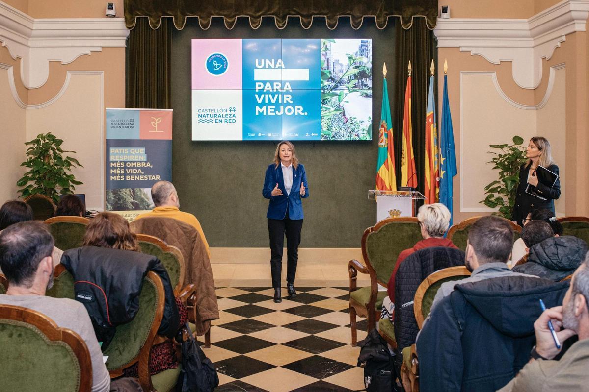 Carrasco, en imagen de archivo, en la reunión con los representantes de los colegios interesados en el proyecto 'Castellón en Red'.