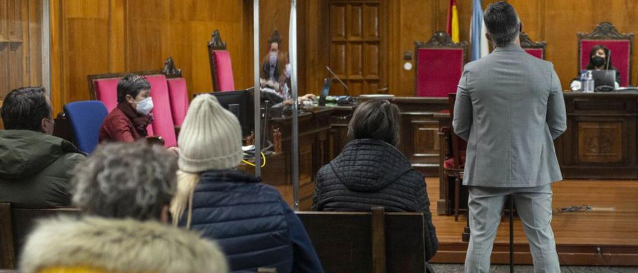 El juicio de la Zamburiña se celebró a principios de 2021.